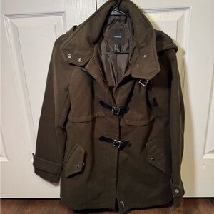 Olive Green Forever 21 Women’s Jacket